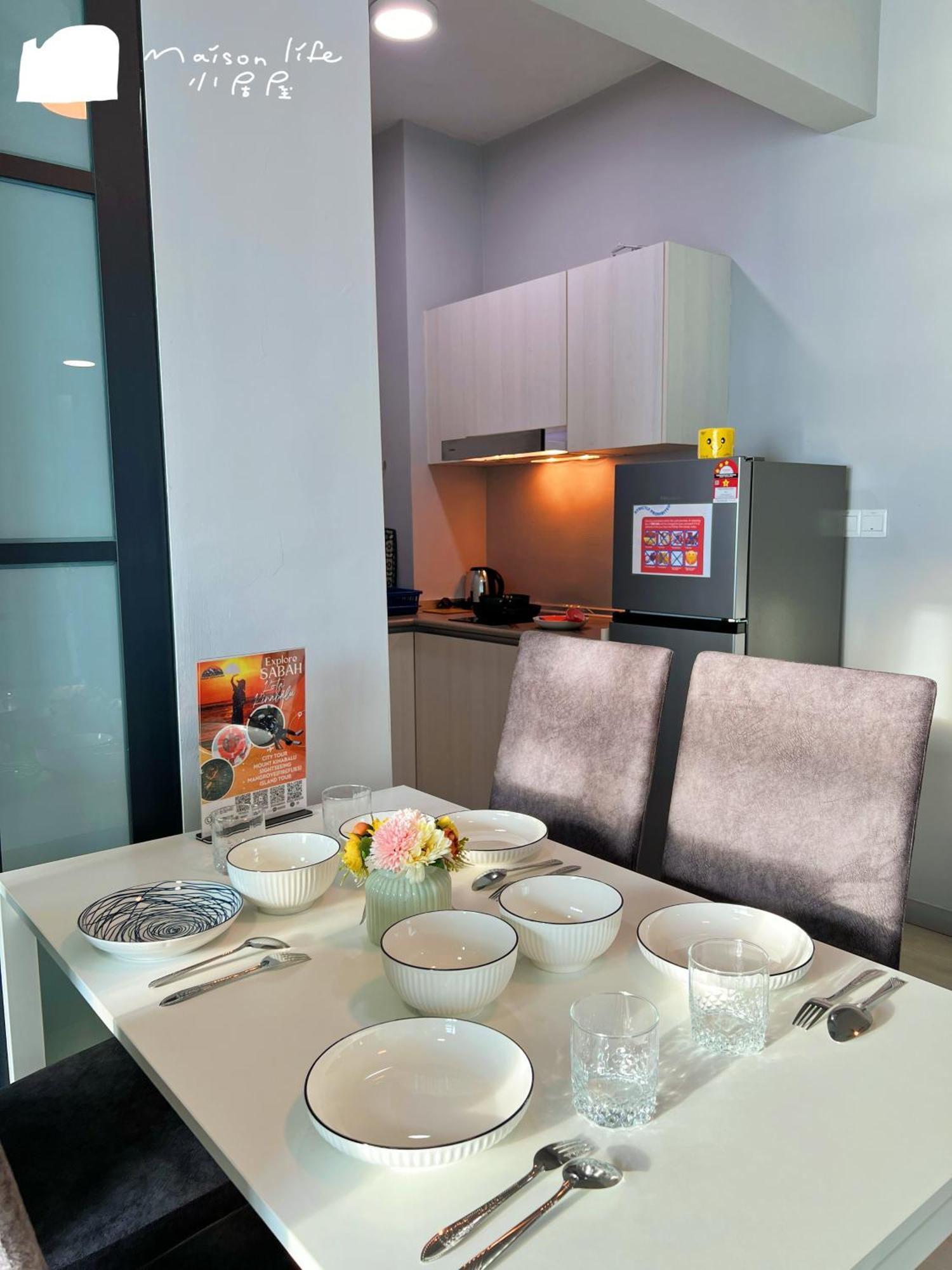 Maison Life 小居屋 Jesselton Quay Citypads Kota Kinabalu Exterior foto